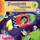 Couverture du livre « Pompon l'ourson : Dans la fusée » de Benji Davies aux éditions Gallimard-jeunesse