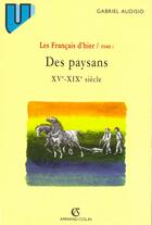 Couverture du livre « Les francais d'hier » de Gabriel Audisio aux éditions Armand Colin