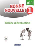 Couverture du livre « Bonne nouvelle ! niv .1 - fichier d'evaluation + cd » de  aux éditions Didier