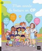 Couverture du livre « Mon année de lecture au CP » de Nadine Brun-Cosme aux éditions Hatier