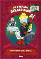 Couverture du livre « La dynastie Donald Duck : Intégrale vol.7 : 1956-1957 ; une affaire de glace et autres histoires » de Carl Barks aux éditions Glenat