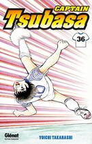 Couverture du livre « Captain Tsubasa Tome 36 » de Yoichi Takahashi aux éditions Glenat