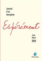 Couverture du livre « Espérément » de Jean-Marie Dru aux éditions Pearson