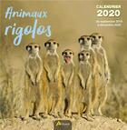 Couverture du livre « Calendrier animaux rigolos (2020) » de  aux éditions Artemis