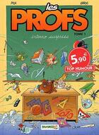 Couverture du livre « Les profs Tome 1 : interro surprise » de Erroc et Pica aux éditions Bamboo