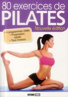 Couverture du livre « 80 exercices de pilates » de  aux éditions Editions Esi