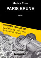 Couverture du livre « Paris brune » de Maxime Vivas aux éditions Le Temps Des Cerises