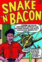Couverture du livre « Snake'n'bacon's cartoon cabaret » de Michael Kupperman aux éditions La Cinquieme Couche