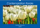 Couverture du livre « Contemplation florale calendrier mural 2020 din a3 horizontal - la contemplation d une fleur e » de Carmen Mocanu aux éditions Calvendo