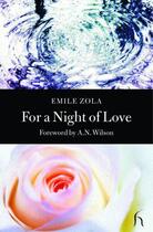 Couverture du livre « For a Night of Love » de Wilson A N aux éditions Hesperus Press Ltd Digital