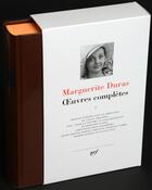 Couverture du livre « Oeuvres complètes, Tome 1 » de Marguerite Duras aux éditions Gallimard