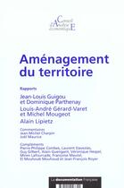Couverture du livre « Amenagement du territoire » de  aux éditions Documentation Francaise