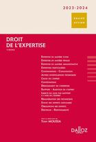 Couverture du livre « Droit de l'expertise (édition 2023/2024) » de Belaval et Arbellot aux éditions Dalloz