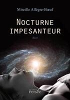 Couverture du livre « Nocturne impesanteur » de Mireille Boeuf-Allegre aux éditions Persee