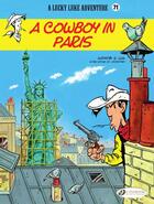 Couverture du livre « Lucky Luke t.71 : a cowboy in Paris » de Jul et Achde aux éditions Cinebook