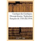 Couverture du livre « Cantique des Cantiques. Dix-sept dessins de George Barbier sur le Cantique des Cantiques : Traduction française de 1316 » de Barbier George aux éditions Hachette Bnf