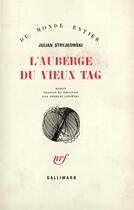 Couverture du livre « L'auberge du vieux tag » de Stryjkowski Julian aux éditions Gallimard