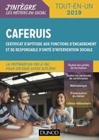 Couverture du livre « Caferuis ; certificat d'aptitude aux fonctions d'encadrement... » de Jacques Papay aux éditions Dunod