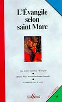 Couverture du livre « L'evangile selon saint marc » de Marguerite Hoppenot aux éditions Cerf