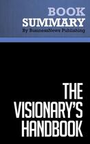 Couverture du livre « Summary: The Visionary's Handbook : Review and Analysis of Wacker and Taylor's Book » de  aux éditions Business Book Summaries