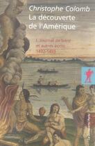 Couverture du livre « Coffret la decouverte de l'amerique » de Christophe Colomb aux éditions La Decouverte