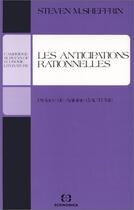 Couverture du livre « Les anticipations rationnelles » de Steven M. Sheffrin aux éditions Economica