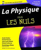 Couverture du livre « La physique pour les nuls » de Dominique Meier aux éditions First