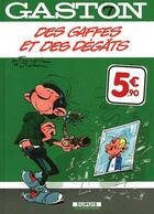 Couverture du livre « Gaston Tome 7 : des gaffes et des dégâts » de Jidehem et Andre Franquin aux éditions Dupuis