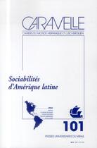 Couverture du livre « Sociabilites d amerique latine » de Bertrand/Paille aux éditions Pu Du Midi