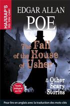 Couverture du livre « The fall of the house of Usher ; and other scary stories » de Edgar Allan Poe aux éditions Harrap's