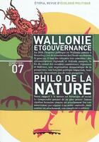 Couverture du livre « Etopia, revue d'ecologie politique, n7 philosophie de la nature » de  aux éditions Editions Namuroises