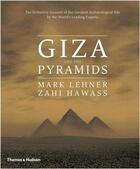 Couverture du livre « Giza and the pyramids » de Hawass Zahi aux éditions Thames & Hudson