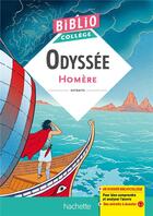 Couverture du livre « L'Odyssée, d'Homère » de Sylvie Beauthier et Isabelle Lisle aux éditions Hachette Education