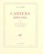 Couverture du livre « Cahiers t10 » de Paul Valery aux éditions Gallimard