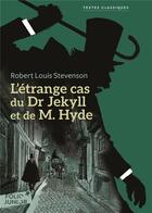 Couverture du livre « L'étrange cas du Dr Jekyll et de M. Hyde » de Robert Louis Stevenson aux éditions Gallimard-jeunesse