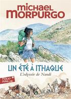 Couverture du livre « Un t Ithaque : L'odysse de Nandi » de Michael Morpurgo aux éditions Gallimard-jeunesse