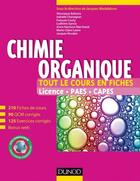 Couverture du livre « Chimie organique » de Jacques Maddaluno aux éditions Dunod