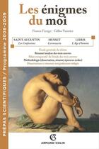 Couverture du livre « Les énigmes du moi » de France Farago aux éditions Armand Colin