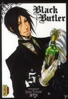 Couverture du livre « Black butler Tome 5 » de Yana Toboso aux éditions Kana