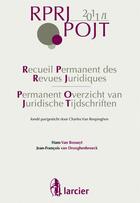 Couverture du livre « Recueil permanent des revues juridiques (édition 2011) » de  aux éditions Larcier
