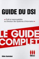 Couverture du livre « Guide du DSI » de Didier Kueviakoe aux éditions Ma