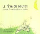 Couverture du livre « Le reve du mouton » de Schneider/Goedelt aux éditions Rouergue