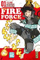 Couverture du livre « Fire force Tome 1 » de Atsushi Ohkubo aux éditions 48h Bd