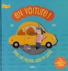 Couverture du livre « En voiture ! avec les pilotes Julie et Lucas » de Sylvie Baussier et Magali Clavelet aux éditions Belin Education