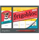 Couverture du livre « Mini Frigobloc hebdo ; spécial énigmes (de janvier à décembre 2020) ; s'organiser n'a jamais été (édition 2020) » de  aux éditions Play Bac