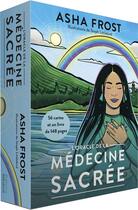 Couverture du livre « L'oracle de la médecine sacrée » de Asha Frost et Steph Littlebird aux éditions Medicis