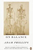 Couverture du livre « On balance » de Adam Phillips aux éditions Adult Pbs