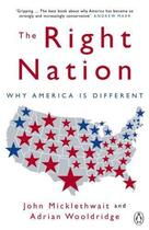 Couverture du livre « The Right Nation » de Wooldridge Adrian aux éditions Penguin Books Ltd Digital