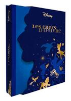 Couverture du livre « Les trésors de Disney ; les chefs-d'oeuvre » de Disney aux éditions Disney Hachette