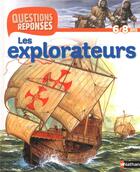 Couverture du livre « Les explorateurs » de Rosie Greenwood aux éditions Nathan